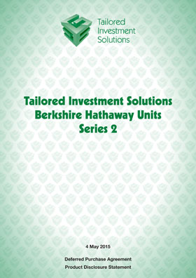 Tailored Investment Solutions Berkshire Hathaway Series 2 PDS