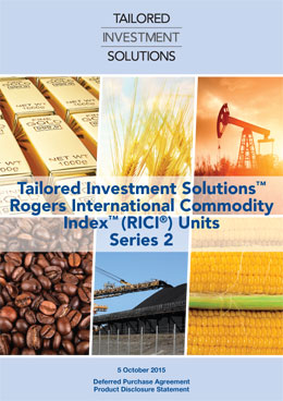 Tailored Investment Solutions RICI Series 2 PDS